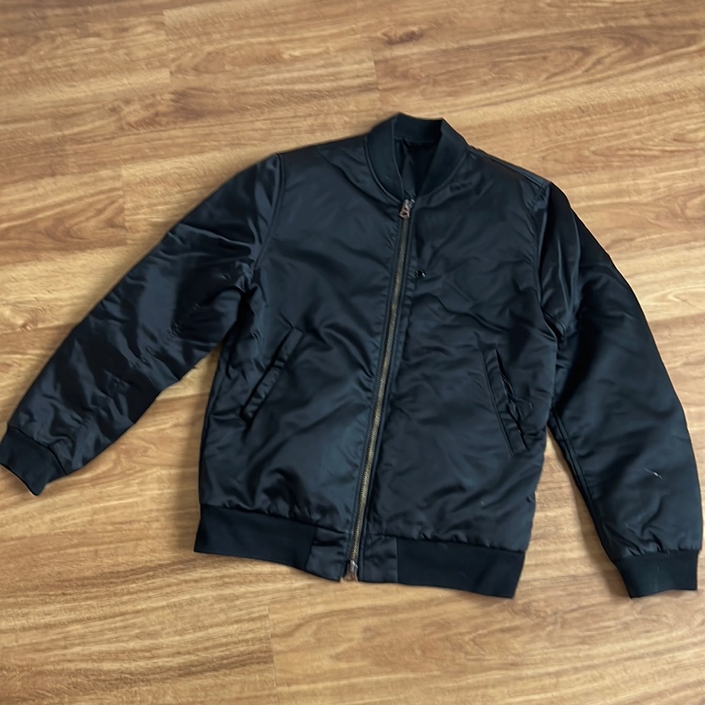 ACNE STUDIOS BLACK MEDIUM BOMBER